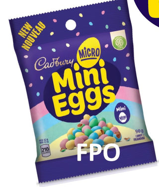 Cadbury Micro Mini Eggs 15/90g - Chocolate and Chocolate Bars - - Tevan Enterprises - Canadian Wholesale Confections