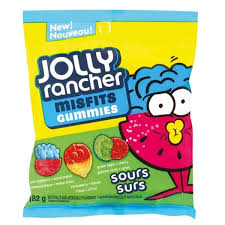 Jolly Rancher Gummies 2 in 1 Sours 10/182g - Candy - - Tevan Enterprises - Canadian Wholesale Confections
