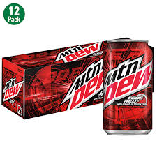 Mountain Dew Code Red 12/355ml - Beverages - - Tevan Enterprises - Canadian Wholesale Confections
