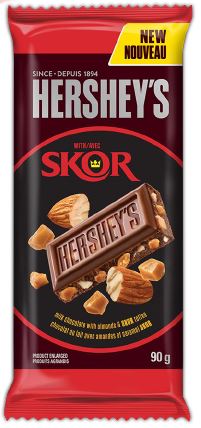 Hershey Skor Family Bar 14/90g - Chocolate and Chocolate Bars - - Tevan Enterprises - Canadian Wholesale Confections