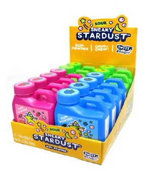 Sour Sneaky Stardust 12/55g - Candy - - Tevan Enterprises - Canadian Wholesale Confections