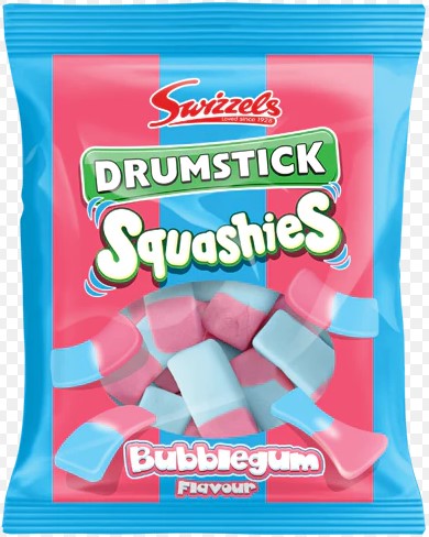 Squashies Bubble Gum 10/160g
