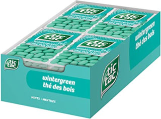 Tic Tac Wintergreen 12/29g - Mints - - Tevan Enterprises - Canadian Wholesale Confections
