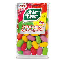 Tic Tac Fruit Adventure 12/29g - Mints - - Tevan Enterprises - Canadian Wholesale Confections