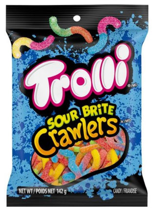 Trolli Sour Brite Crawler 12/142g - - - Tevan Enterprises - Canadian Wholesale Confections