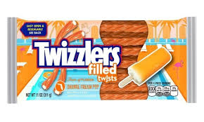 Twizzlers Orange Cream Pop Party Pack 12/343g - Licorice - - Tevan Enterprises - Canadian Wholesale Confections