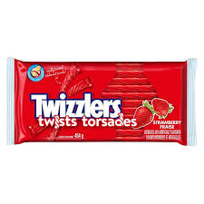 Twizzlers Strawberry Party Pack 12/454g - Licorice - - Tevan Enterprises - Canadian Wholesale Confections