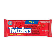 Twizzlers Strawberry 24/90g - Licorice - - Tevan Enterprises - Canadian Wholesale Confections