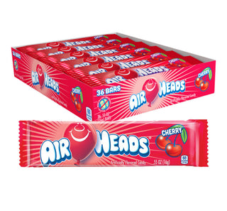 Airheads Cherry Singles 36/15.6g - Candy - - Tevan Enterprises - Canadian Wholesale Confections