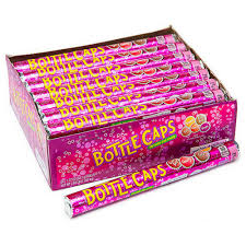 Bottle Caps Roll 24/50g - Candy - - Tevan Enterprises - Canadian Wholesale Confections