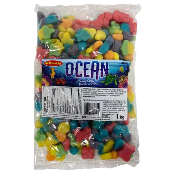 McCormicks Ocean bulk candy 1kg 12 bags/box, Bulk Candy, Regal Canada, [variant_title] - Tevan Enterprises