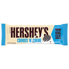 Hershey Cookies n Creme King Size 18/73g - Chocolate and Chocolate Bars - - Tevan Enterprises - Canadian Wholesale Confections