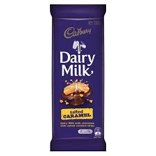 Dairy Milk Salted Caramel Family Bar 85g, 21 per box, Chocolate and Chocolate Bars, Mondelez (Cadbury), [variant_title] - Tevan Enterprises