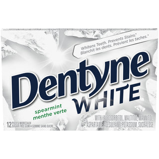 Dentyne Ice White Spearmint 12/12pc - Gum - - Tevan Enterprises - Canadian Wholesale Confections
