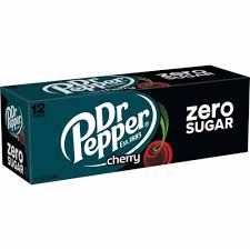 Dr Pepper Cherry Zero 12/355 ml - Beverages - - Tevan Enterprises - Canadian Wholesale Confections