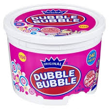 Dubble Bubble Tub 240ct - Gum - - Tevan Enterprises - Canadian Wholesale Confections