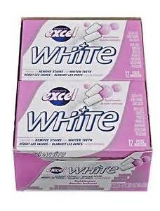 Excel White Bubblemint 12/12pc - Gum - - Tevan Enterprises - Canadian Wholesale Confections
