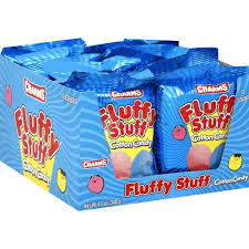 Charms Fluffy Stuff Cotton Candy 12/60g - Candy - - Tevan Enterprises - Canadian Wholesale Confections