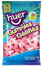 Huer Strawberry Frosty bulk candy 1kg - Bulk Candy - - Tevan Enterprises - Canadian Wholesale Confections