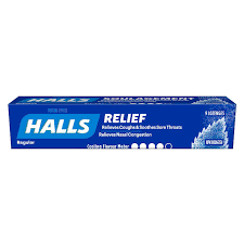 Halls Regular Mentho-Lyptus 20/9pc - Cough and Cold - - Tevan Enterprises - Canadian Wholesale Confections