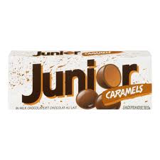 Junior Caramels 24/58.5g - Chocolate and Chocolate Bars - - Tevan Enterprises - Canadian Wholesale Confections