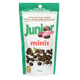 Junior Mints Minis Snack-To-Go Bag 12/127g - Chocolate and Chocolate Bars - - Tevan Enterprises - Canadian Wholesale Confections