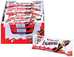 Kinder Bueno Bar 20/43g - Chocolate and Chocolate Bars - - Tevan Enterprises - Canadian Wholesale Confections
