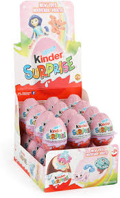 Kinder Surprise Pink 24/20g - Chocolate and Chocolate Bars - - Tevan Enterprises - Canadian Wholesale Confections