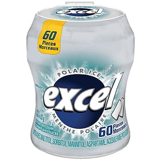 Excel Polar Ice Bottles 60pc 6/bx - Gum - - Tevan Enterprises - Canadian Wholesale Confections