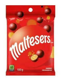 Maltesers Peg Top 24/100g - Chocolate and Chocolate Bars - - Tevan Enterprises - Canadian Wholesale Confections