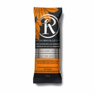 Ross Milk Chocolate with Almond 24/34g - Chocolate and Chocolate Bars - - Tevan Enterprises - Canadian Wholesale Confections