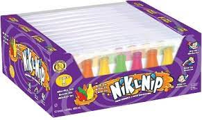 Nik L Nip Mini Bottles 12/8ct - Candy - - Tevan Enterprises - Canadian Wholesale Confections