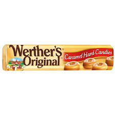 Werther's Original Hard Candies Roll 12/50g - Candy - - Tevan Enterprises - Canadian Wholesale Confections