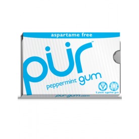 PUR gum Peppermint 12/12pc - Gum - - Tevan Enterprises - Canadian Wholesale Confections