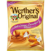 Werther's Original Soft Creme Caramel 12/128g - Candy -  - Tevan Enterprises - Canadian Wholesale Confections