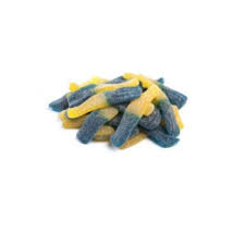 Huer Sour Blueberry Lemonade Bottles 1kg - Bulk Candy - - Tevan Enterprises - Canadian Wholesale Confections