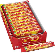 Starburst Original 36/58g - Candy - - Tevan Enterprises - Canadian Wholesale Confections