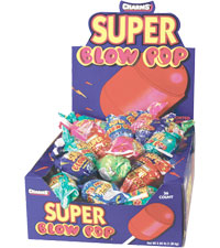 Charms Super Blow Pops 36/32g - Candy - - Tevan Enterprises - Canadian Wholesale Confections