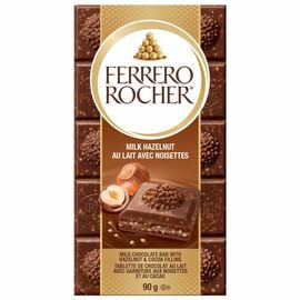 Ferrero Rocher Hazelnut/Milk Chocolate Family Bar 8/90g