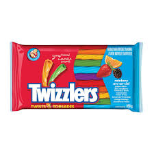 Twizzlers Rainbow Party Pack 12/350g - Licorice - - Tevan Enterprises - Canadian Wholesale Confections
