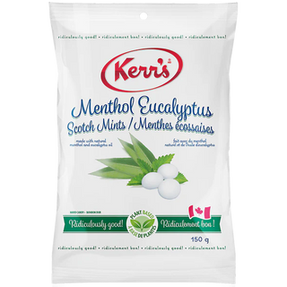 Kerr Menthol Eucalyptus Scotch Mints 12/150g