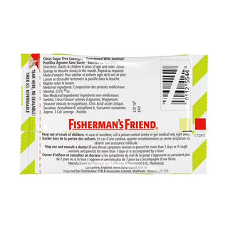 Fisherman's Friend Citrus 8/22pc