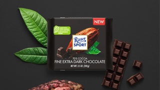 Ritter Sport Fine Extra Dark Chocolate 70% 9/100g