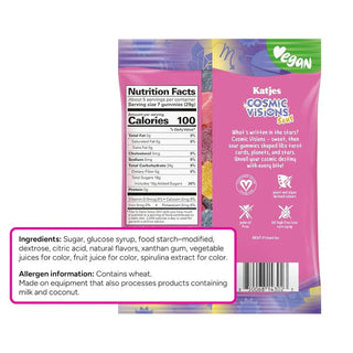 Katjes Cosmic Vision Sour Gummies 14/140g