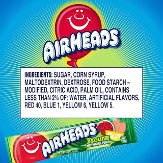 Airheads Sour Watermelon Singles 36/15.6g