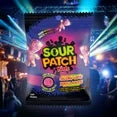 Maynards Sour Patch Kids Glow Ups Peg Top 12/135g