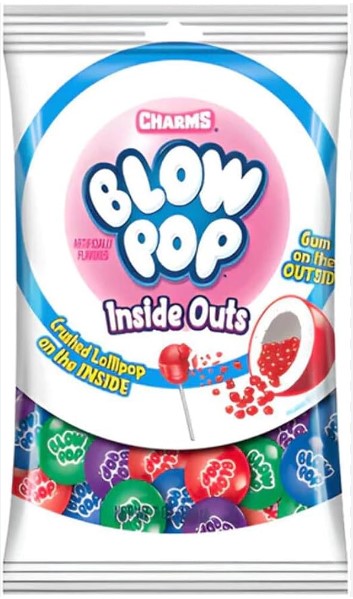 Blow Pop Inside Out Peg Bags 12/113g