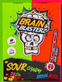 Brain Blasterz Sour Brain Bitz 16/45g