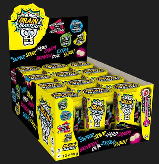 Brain Blasterz Super Sour Candy Tub 12/48g
