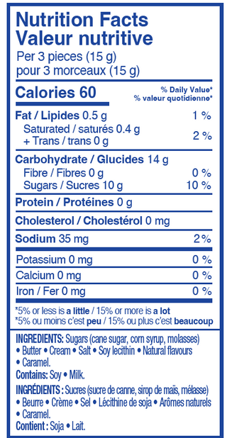 Kerr Butterscotch Drops 12/150g